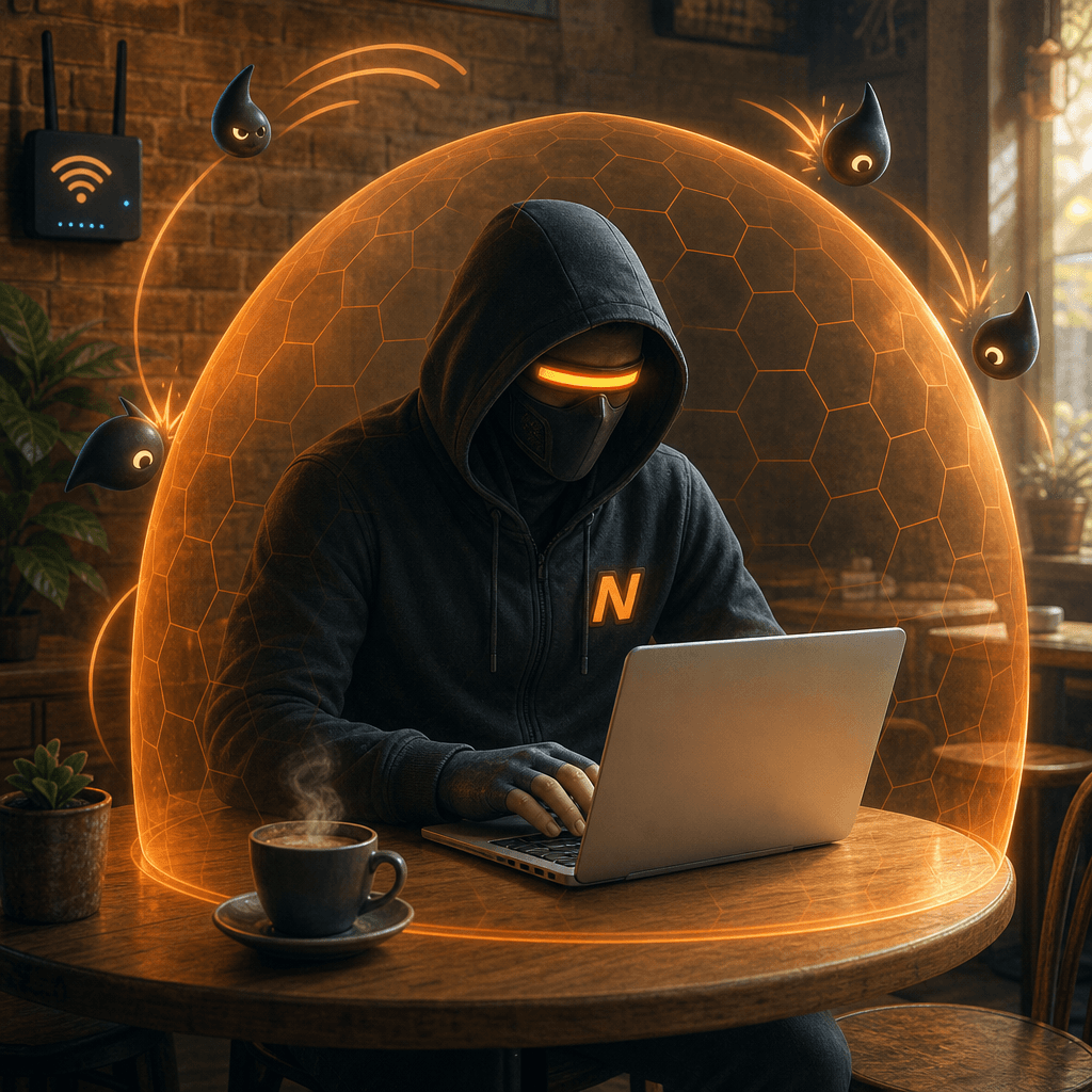 Безопасный публичный Wi-Fi в кафе